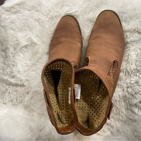 booties womens ankle boots leather 7.5 - Picture 9 of 9